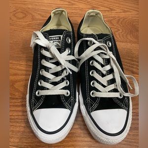 Black and White All Star Low Top Converse